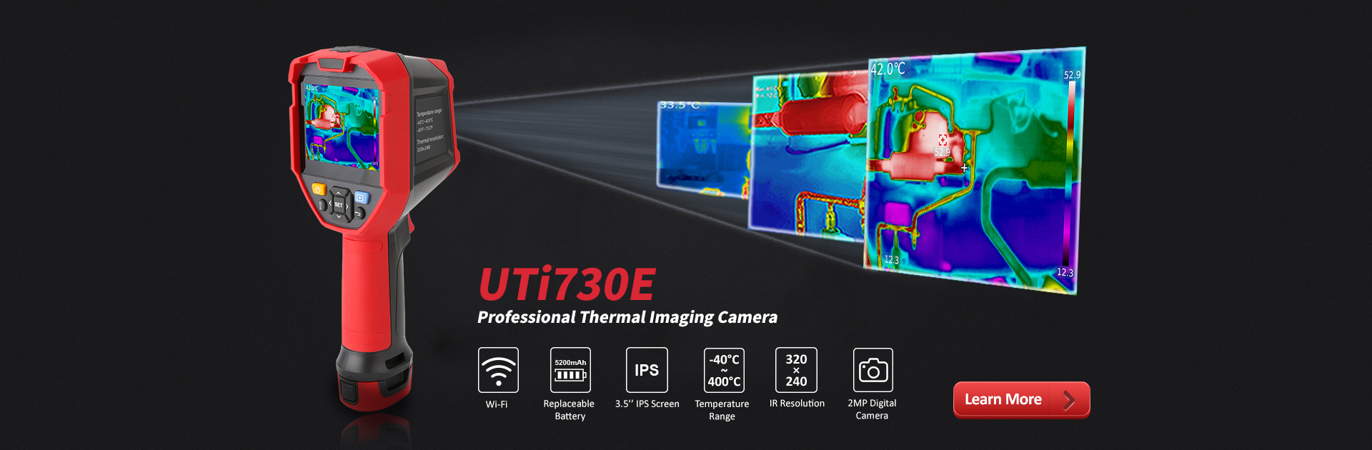 UTi730E - UNI-T Thermal Imaging Thermal Cameras,Thermal Monoculars